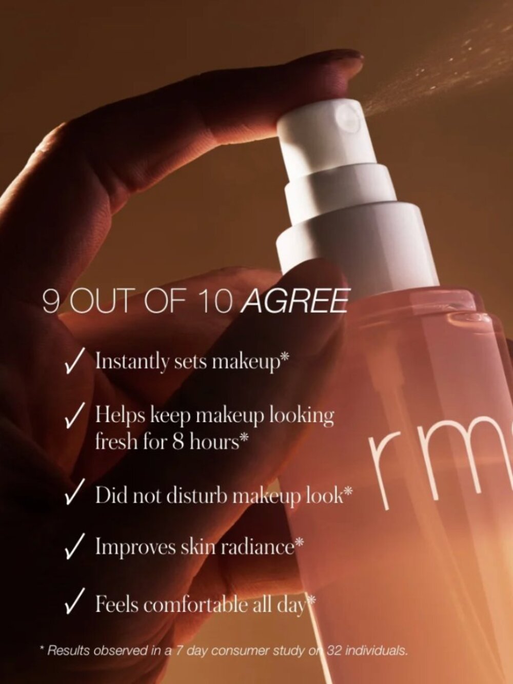 RMS Beauty Radiance Lock Setting Mist | Hydrating Makeup Setting Spray